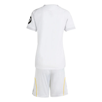 Kid's Real Madrid Home Soccer Jersey Kit(Jersey+Shorts+Socks) 2025/26 Go Game Wear