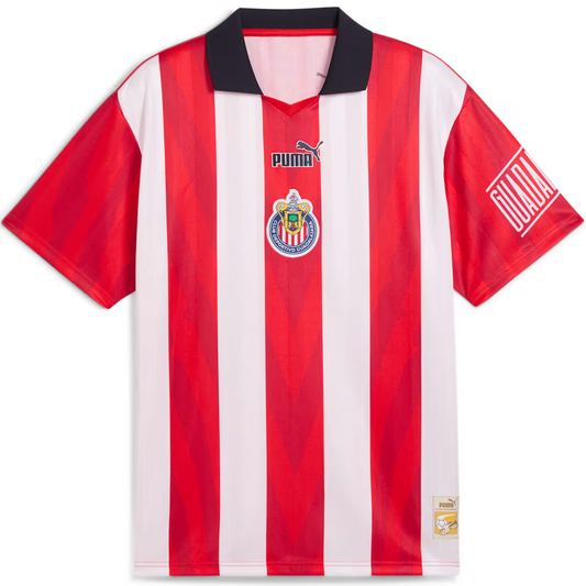 Retro Chivas Home Soccer Jersey STRT Top Dresy Shop