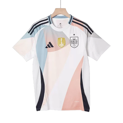 Spain Away Soccer Jersey 2025 Women's Euro Go Game Wear