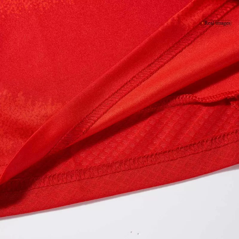 Kid's Spain Home Soccer Jersey Kit(Jersey+Shorts) 2024/25 Go Game Wear