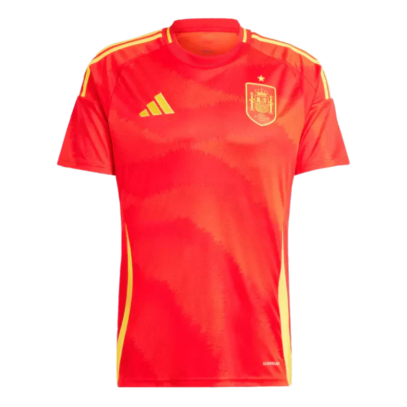 Spain Home Soccer Jersey Kit(Jersey+Shorts) 2024/25 Go Game Wear