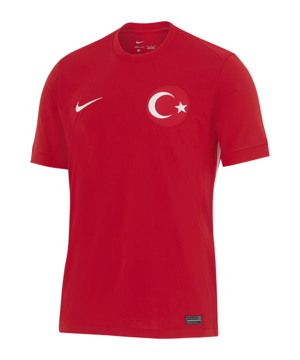 Turkey Away EM 2024 Soccer Jersey red white F611 topsoccerjerseys.com