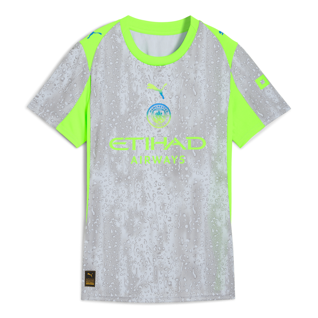 Women's Manchester City Third Away Soccer Jersey 2025/26 Go Game Wear