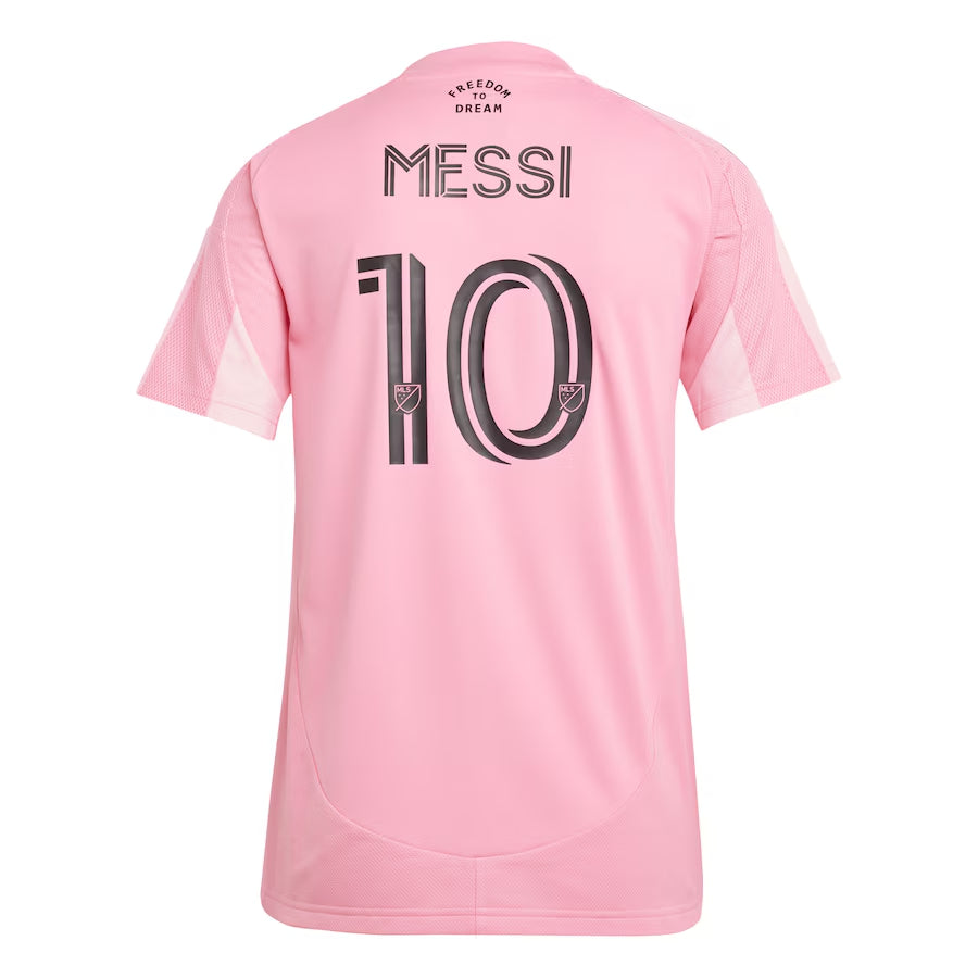 Women's Messi #10 Inter Miami CF Home Soccer Jersey 2025 Go Game Wear