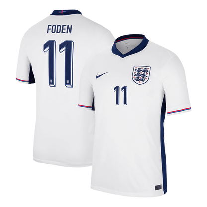 FODEN #11 England Home  Soccer Jersey Euro 2024 Top Dresy Shop