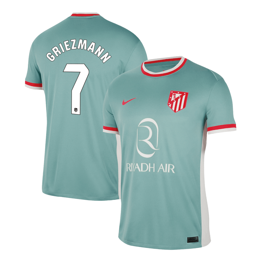 GRIEZMANN #7 Atletico Madrid Away  Soccer Jersey 2024/25 Top Dresy Shop