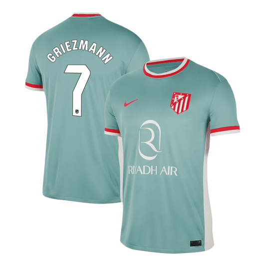 GRIEZMANN #7 Atletico Madrid Away  Soccer Jersey 2024/25 Top Dresy Shop