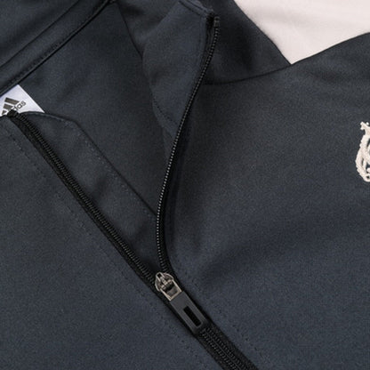 Real Madrid Zipper Sweatshirt Kit(Top+Pants) 2024/25 Top Dresy Shop