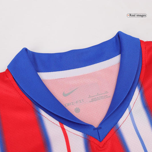 J.ALVAREZ #19 Atletico Madrid Home  Soccer Jersey 2024/25 Top Dresy Shop