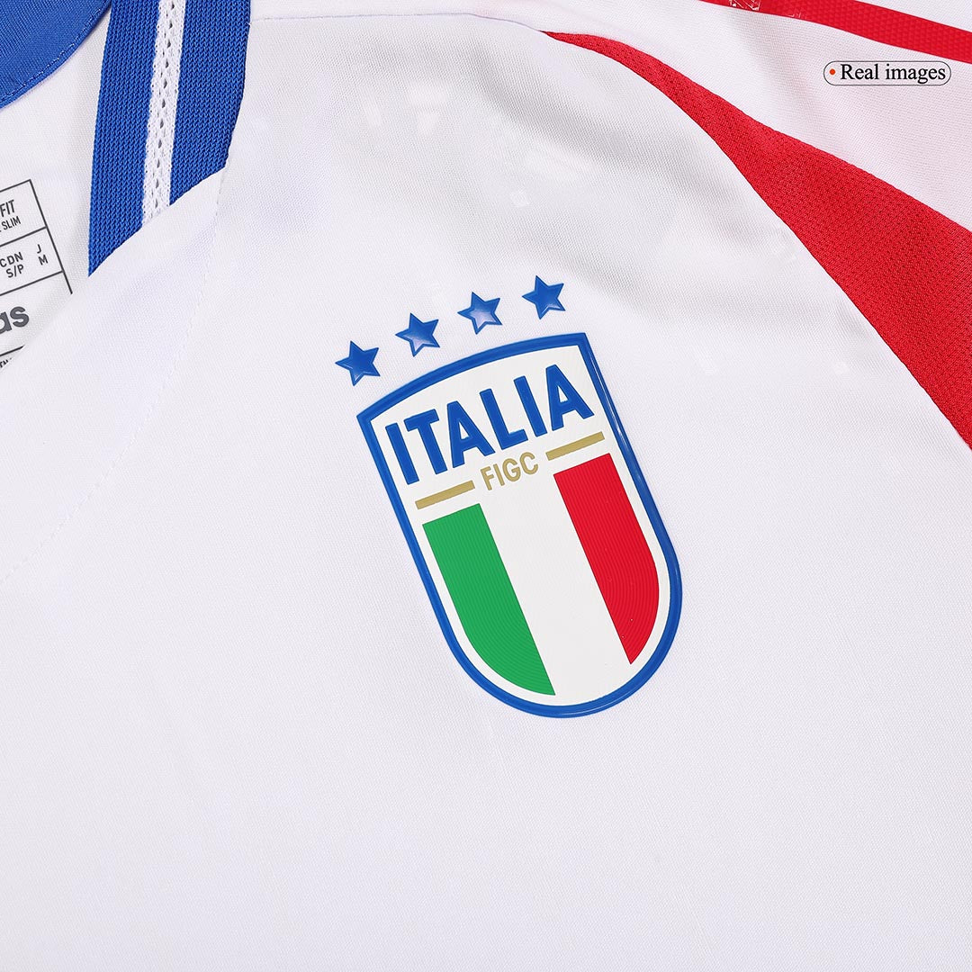 Player Version CHIESA #14 Italy Away  Soccer Jersey Euro 2024 Top Dresy Shop