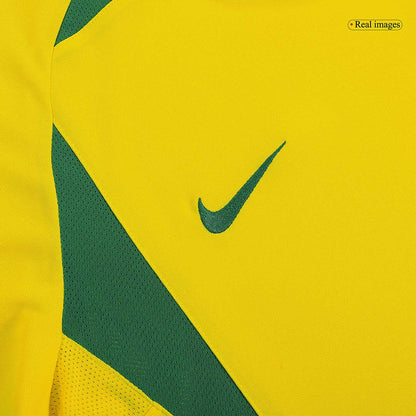 Retro CAFU #2 2002/03 Brazil Home  Soccer Jersey Top Dresy Shop