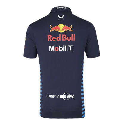 Red Bull F1 Racing Team Polo 2024 - Navy Plus Size(3XL-5XL) Top Dresy Shop