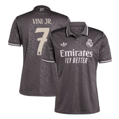 VINI JR. #7 Real Madrid Third Away  Soccer Jersey 2024/25 Top Dresy Shop
