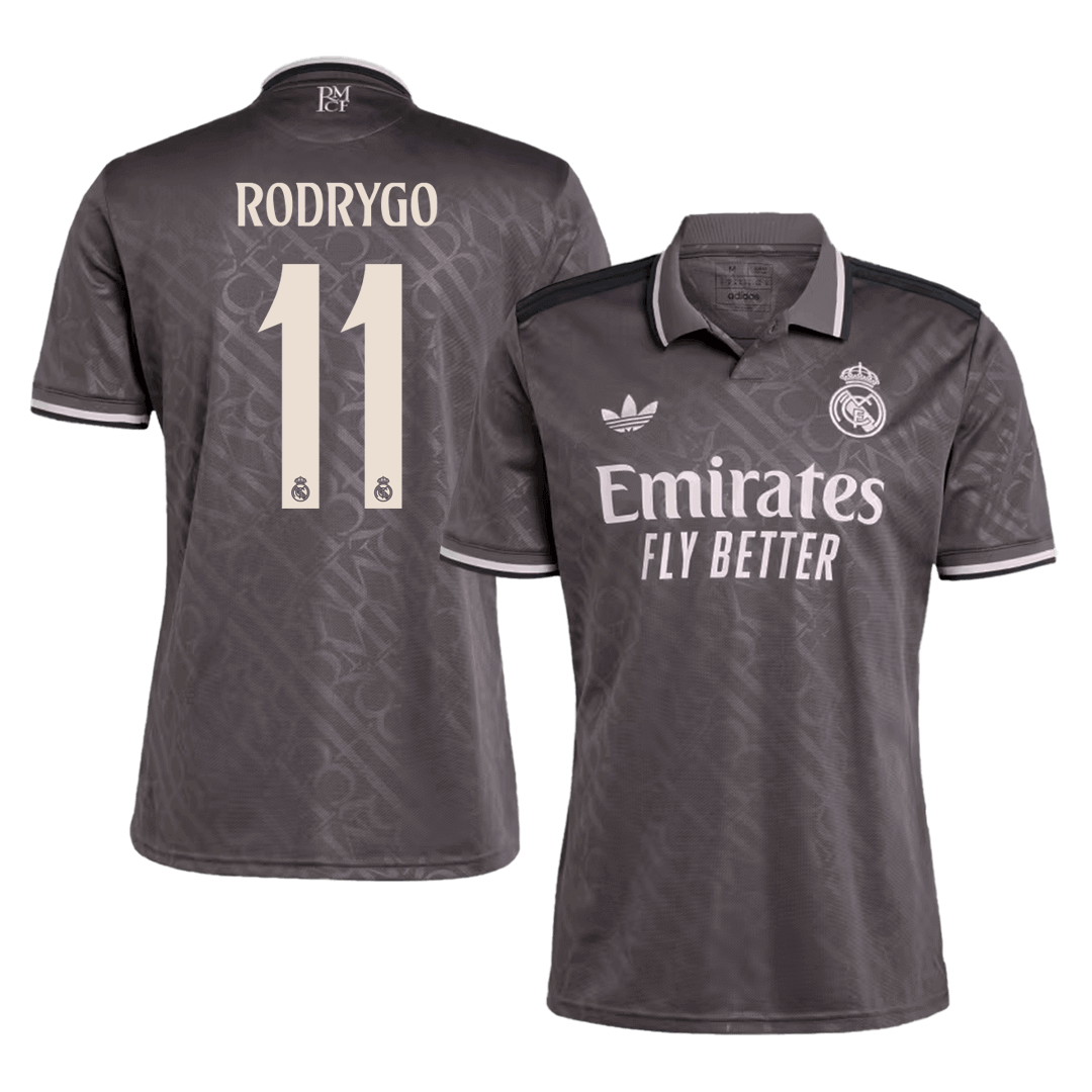 RODRYGO #11 Real Madrid Third Away  Soccer Jersey 2024/25 Top Dresy Shop