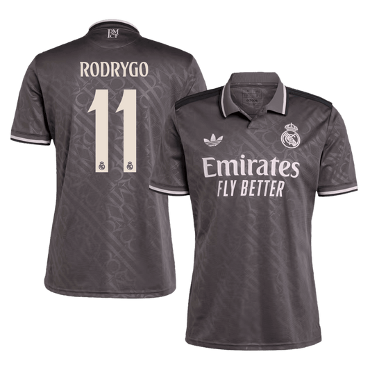 RODRYGO #11 Real Madrid Third Away  Soccer Jersey 2024/25 Top Dresy Shop