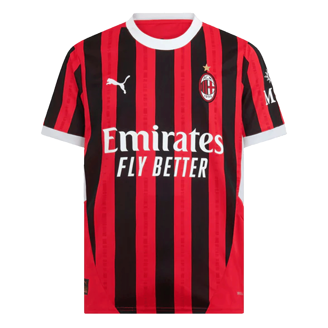 AC Milan Home  Soccer Jersey 2024/25 Top Soccer Jerseys Store