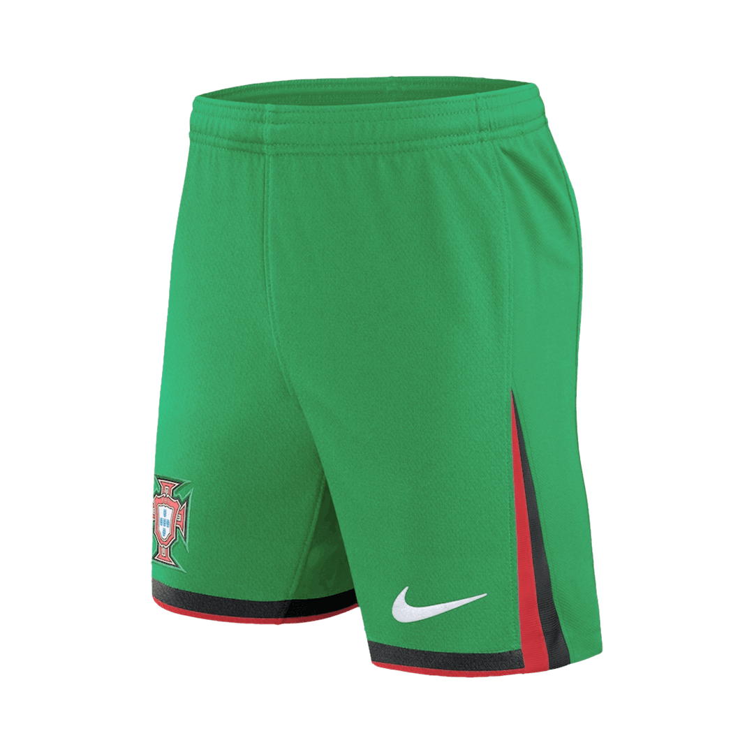 [Super Quailty] Men's Portugal Home Jersey (Jersey+Shorts) Kit Euro 2024 Go Game Wear