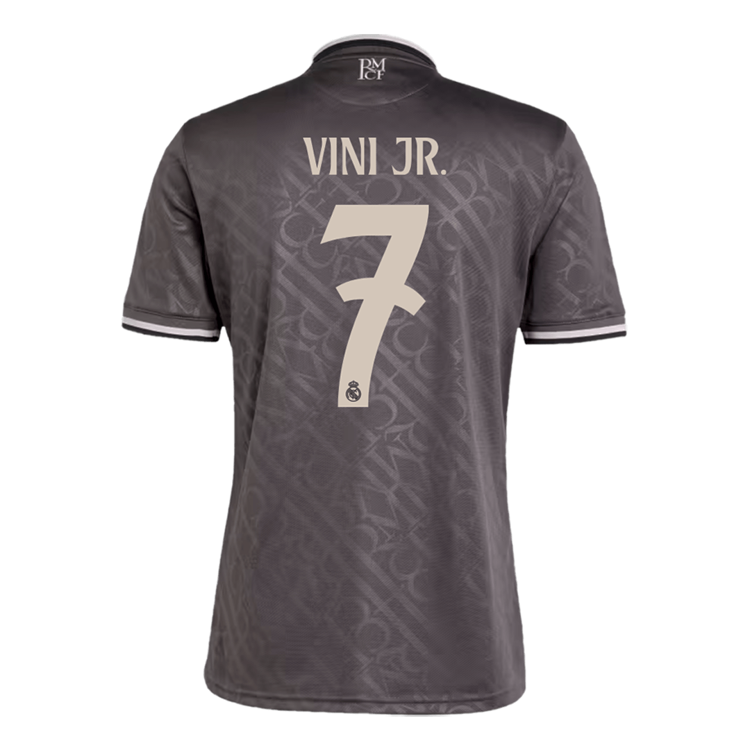 VINI JR. #7 Real Madrid Third Away  Soccer Jersey 2024/25 Top Dresy Shop