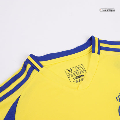 Kid's RONALDO #7 Al Nassr Home  Soccer Jersey Kit(Jersey+Shorts) 2024/25 - ACL Top Dresy Shop