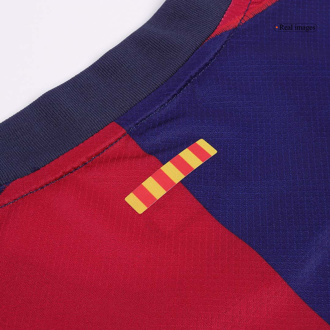 LAMINE YAMAL #19 Barcelona Home  Soccer Jersey 2024/25- Spotify Logo Without Text Top Dresy Shop