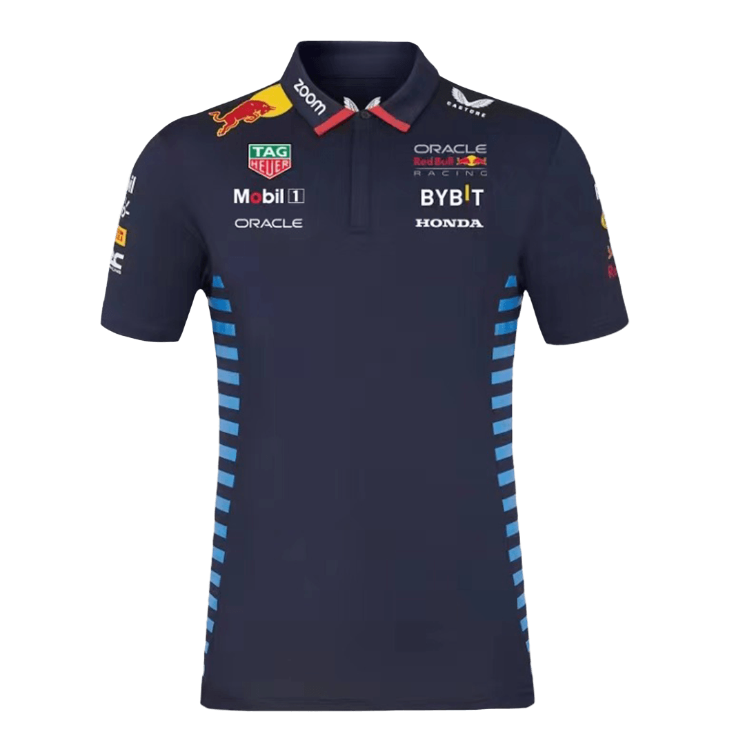 Red Bull F1 Racing Team Polo 2024 - Navy Plus Size(3XL-5XL) Top Dresy Shop