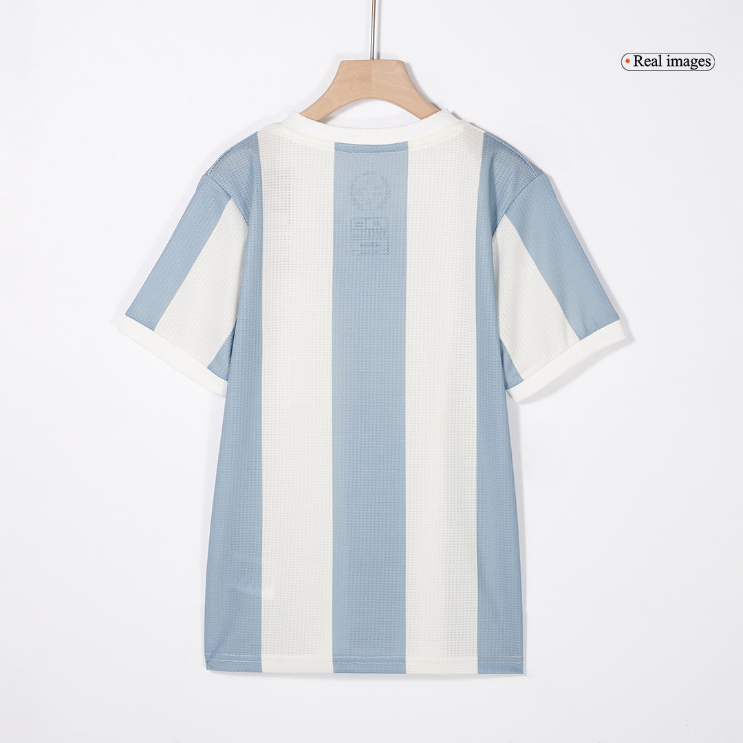 Kid's Argentina  Soccer Jersey Kit(Jersey+Shorts) 2024 - 50th Anniversary Top Dresy Shop