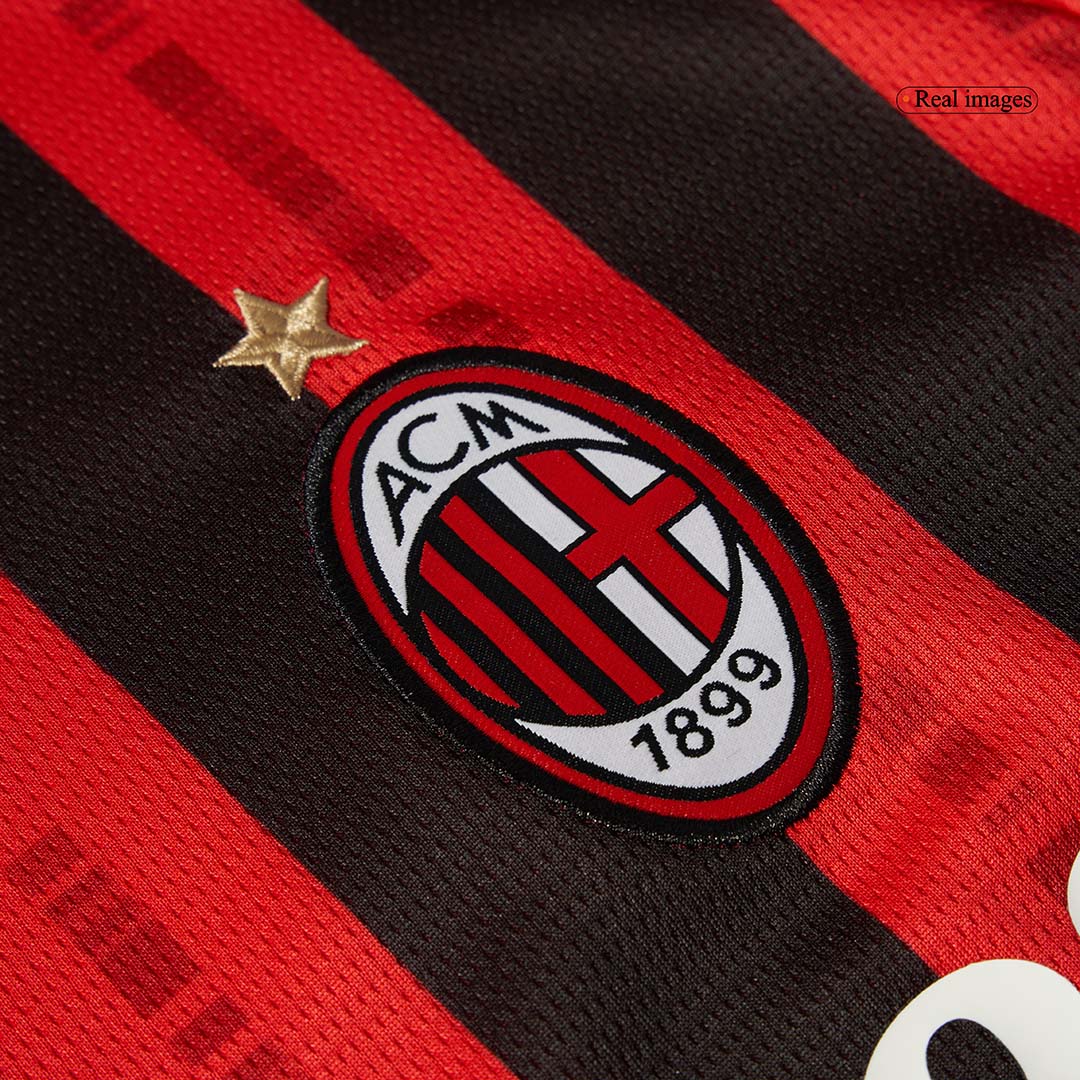 AC Milan Home Long Sleeve  Soccer Jersey 2024/25 Top Dresy Shop