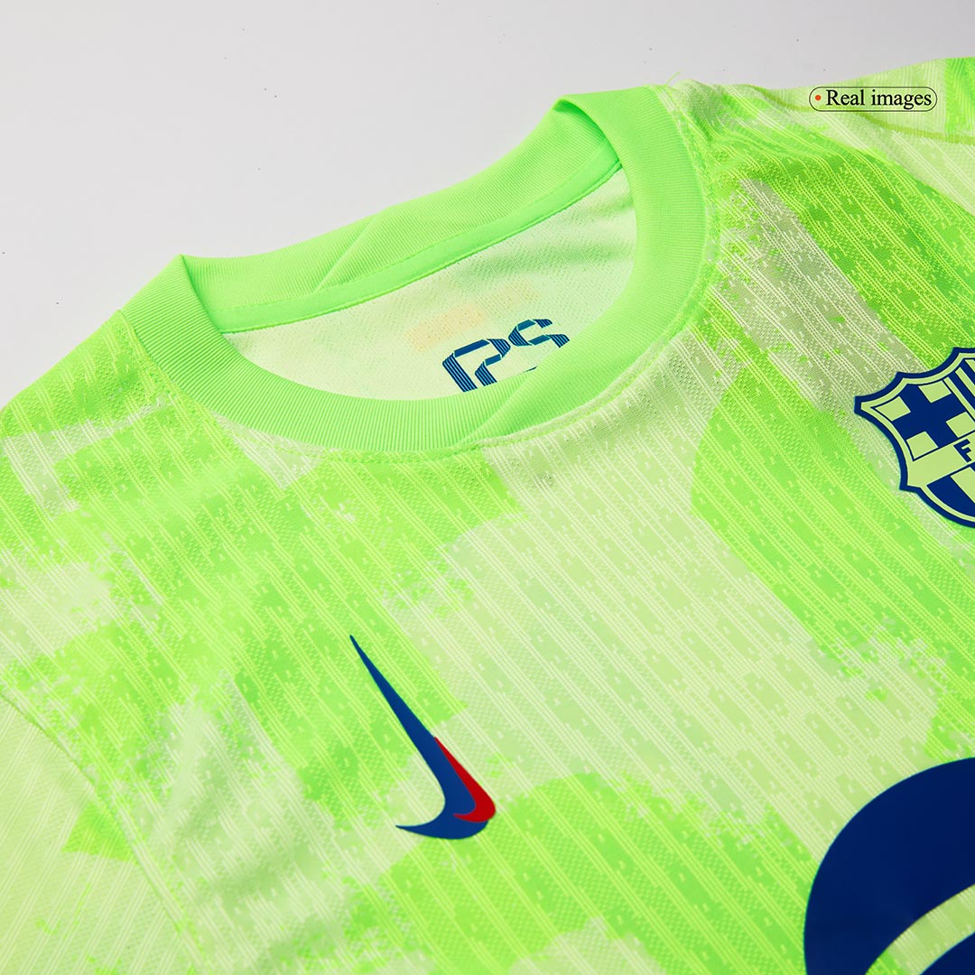 Player Version Barcelona Third Away  Soccer Jersey 2024/25-?Spotify Logo Without Text? Top Dresy Shop