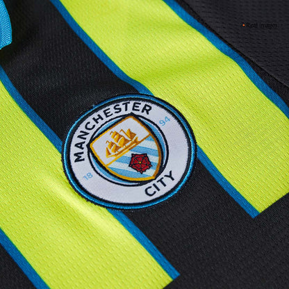 Kid's Manchester City Away  Soccer Jersey Kit(Jersey+Shorts+Socks) 2024/25 Top Dresy Shop
