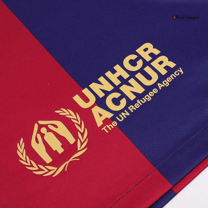 LAMINE YAMAL #19 Barcelona Home  Soccer Jersey 2024/25- Spotify Logo Without Text Top Dresy Shop