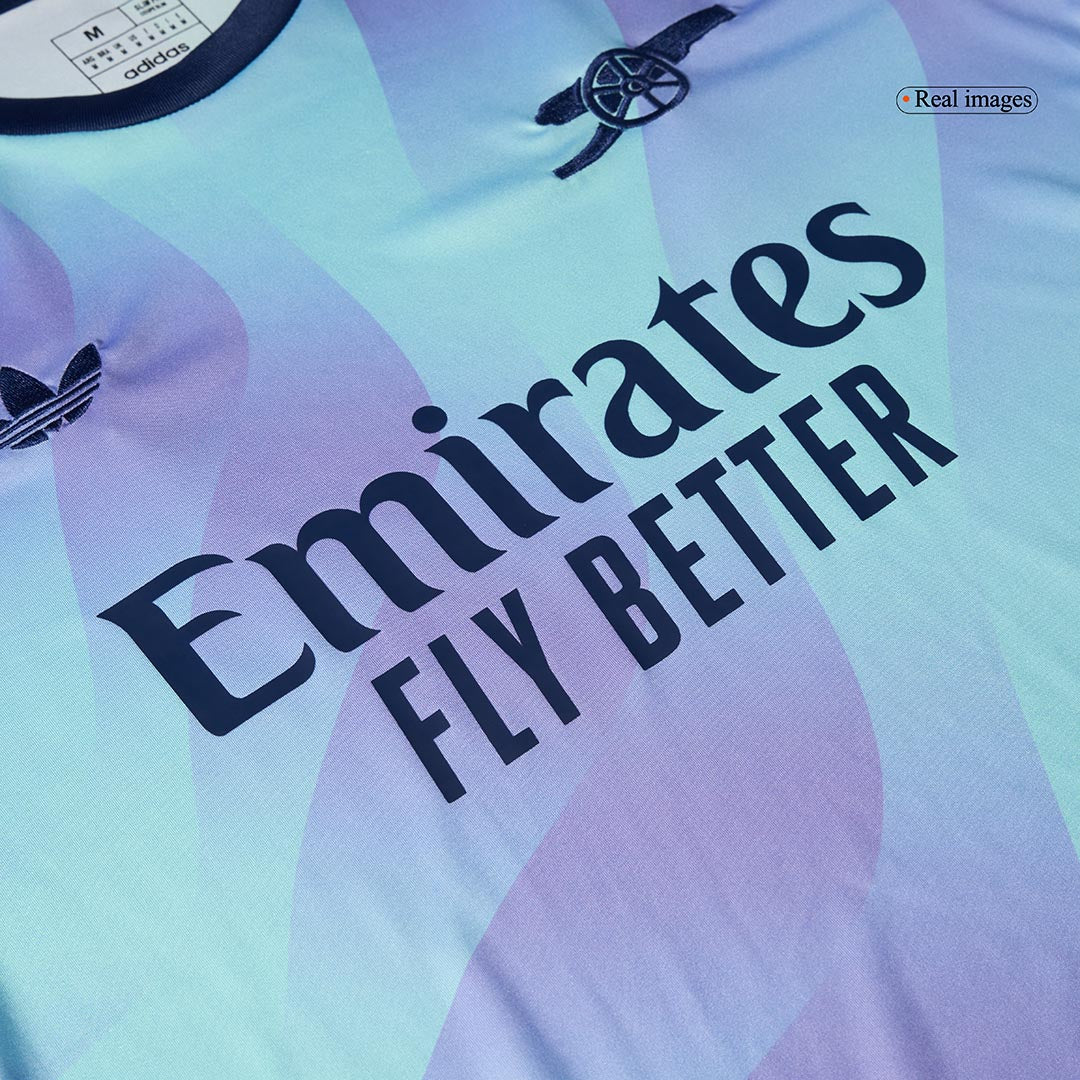 Arsenal Third Away Long Sleeve  Soccer Jersey 2024/25 Top Dresy Shop
