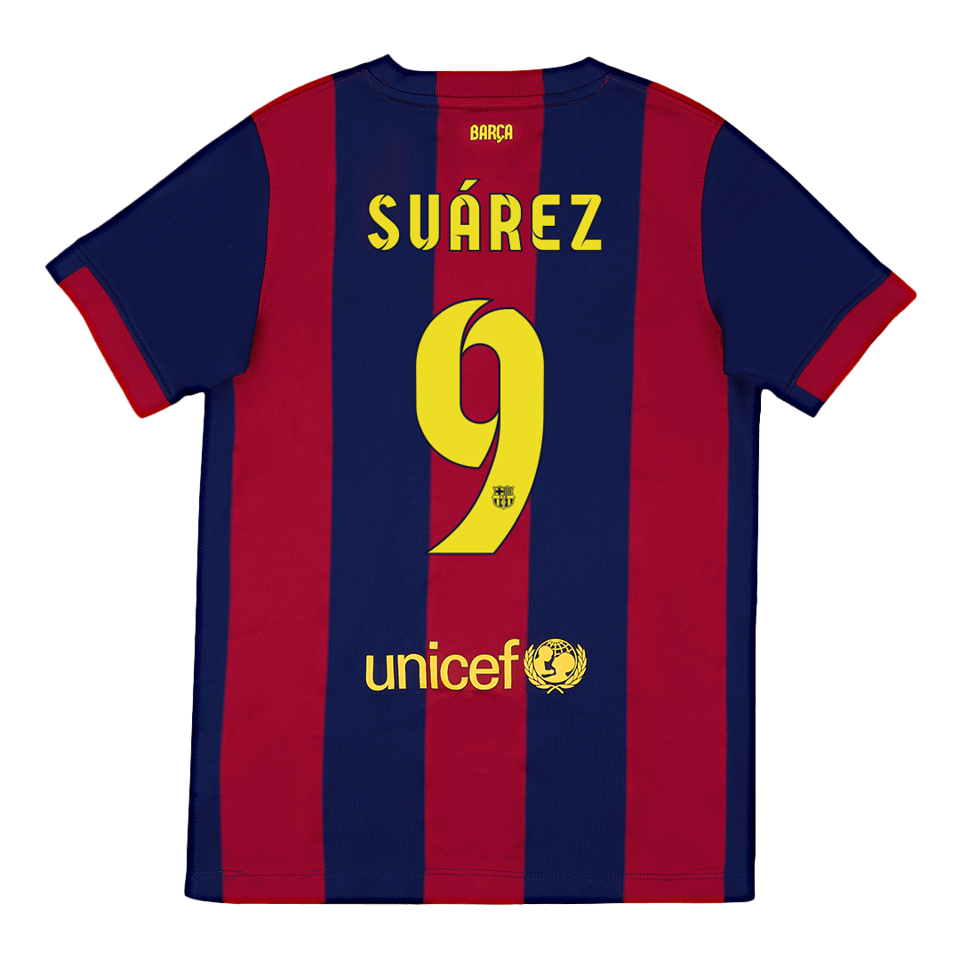 Retro Suárez #9 2014/15 Barcelona Home  Soccer Jersey Top Dresy Shop
