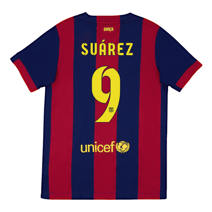 Retro Suárez #9 2014/15 Barcelona Home  Soccer Jersey Top Dresy Shop
