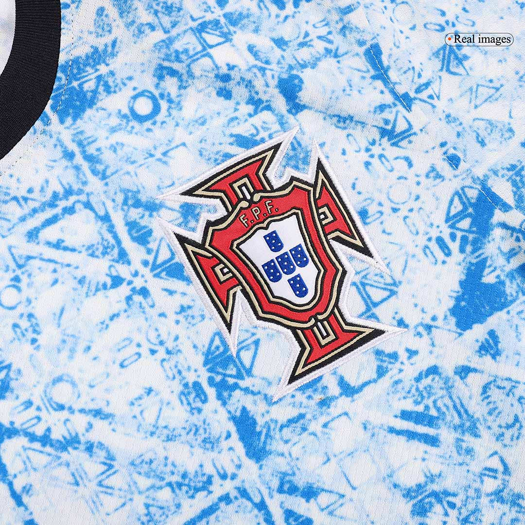 B.FERNANDES #8 Portugal Away  Soccer Jersey Euro 2024 Top Dresy Shop