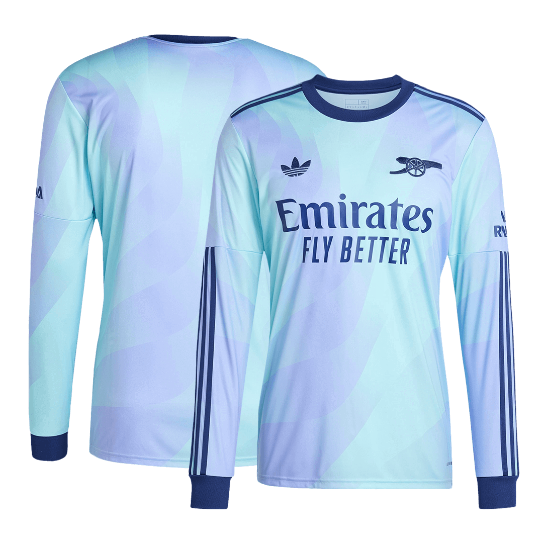 Arsenal Third Away Long Sleeve  Soccer Jersey 2024/25 Top Dresy Shop
