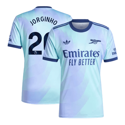 JORGINHO #20 Arsenal Third Away  Soccer Jersey 2024/25 Top Dresy Shop