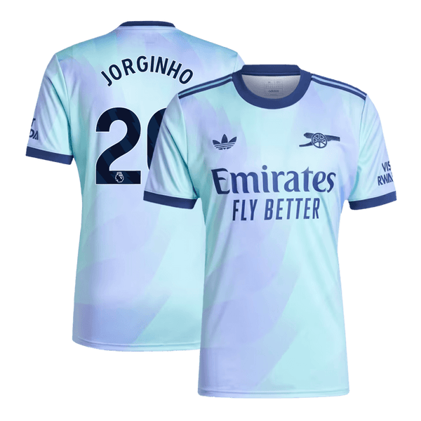 JORGINHO #20 Arsenal Third Away  Soccer Jersey 2024/25 Top Soccer Jerseys Store