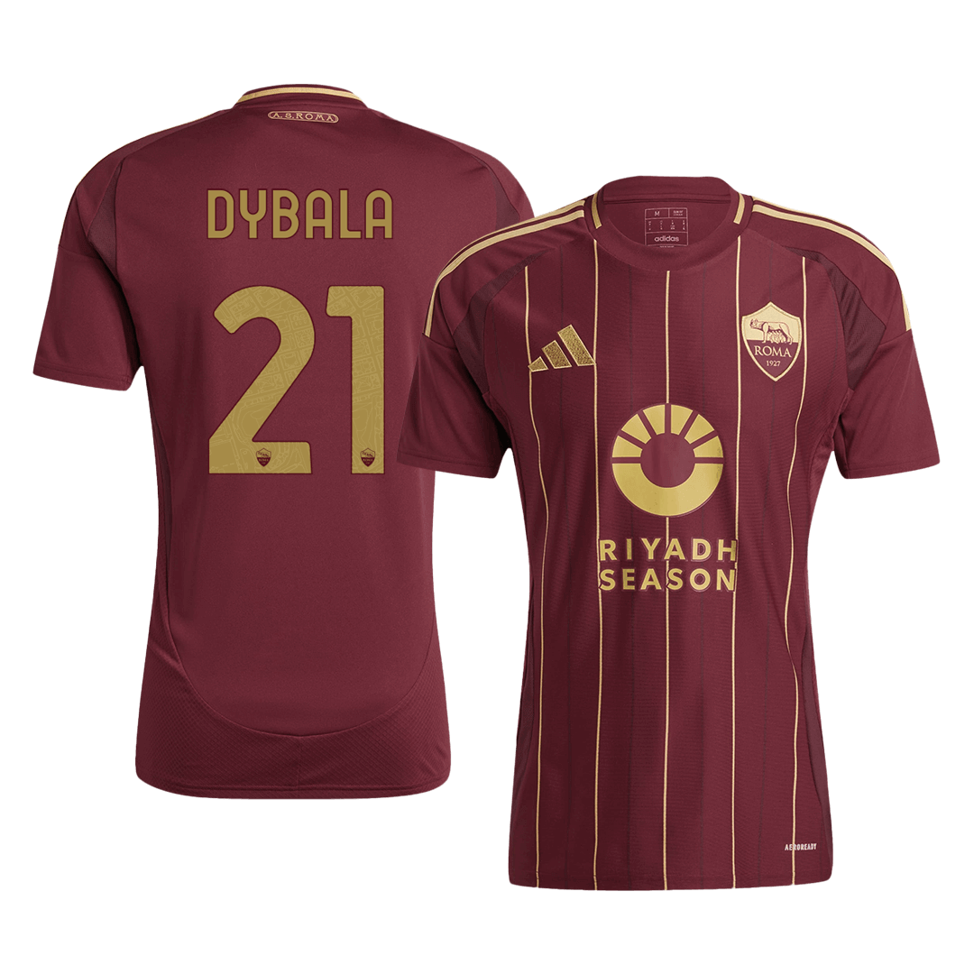 DYBALA #21 Roma Home  Soccer Jersey 2024/25 Top Dresy Shop