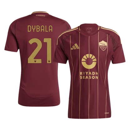 DYBALA #21 Roma Home  Soccer Jersey 2024/25 Top Dresy Shop