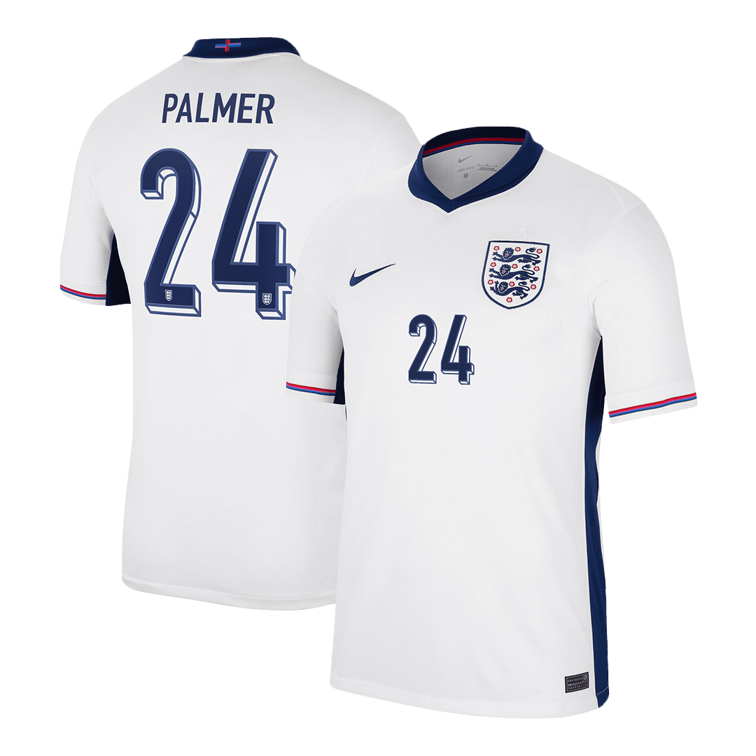 PALMER #24 England Home  Soccer Jersey Euro 2024 Top Dresy Shop