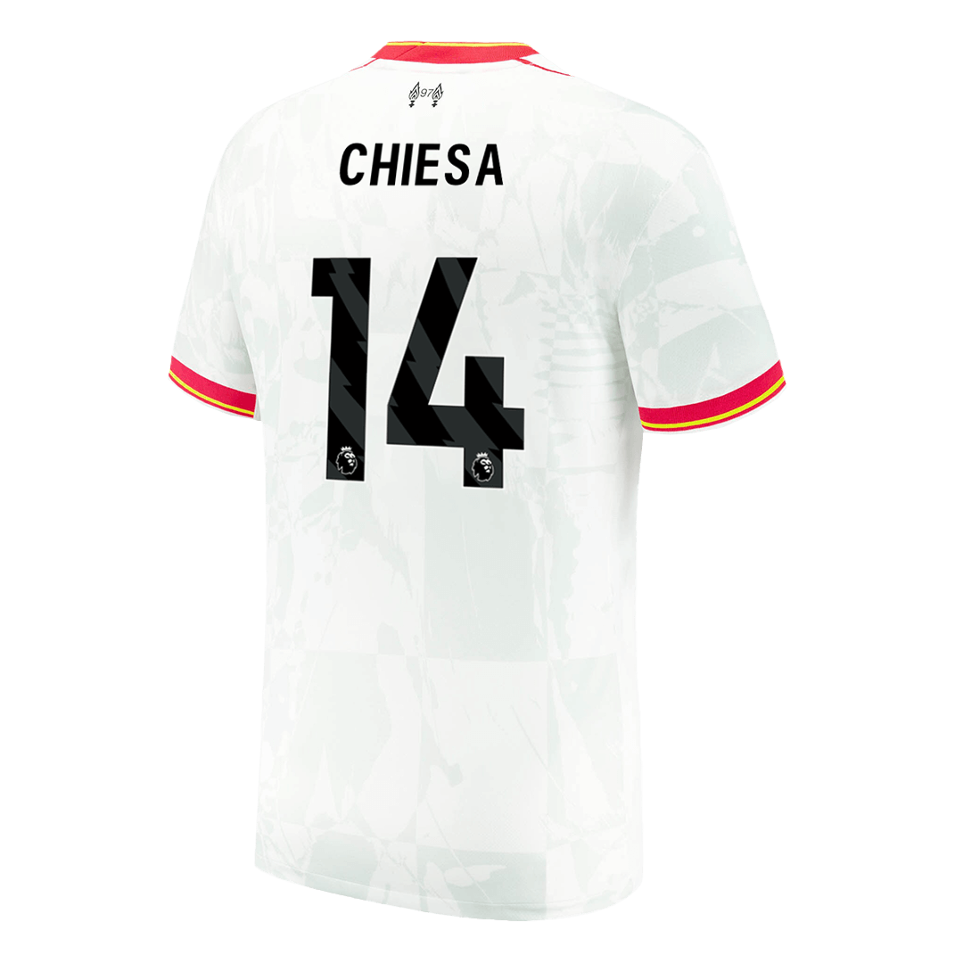 CHIESA #14 Liverpool Third Away  Soccer Jersey 2024/25 Top Dresy Shop