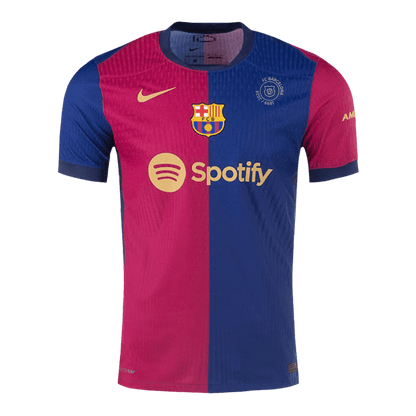 Player Version Barcelona Home  Soccer Jersey 2024/25 - 125th Anniversary Top Dresy Shop