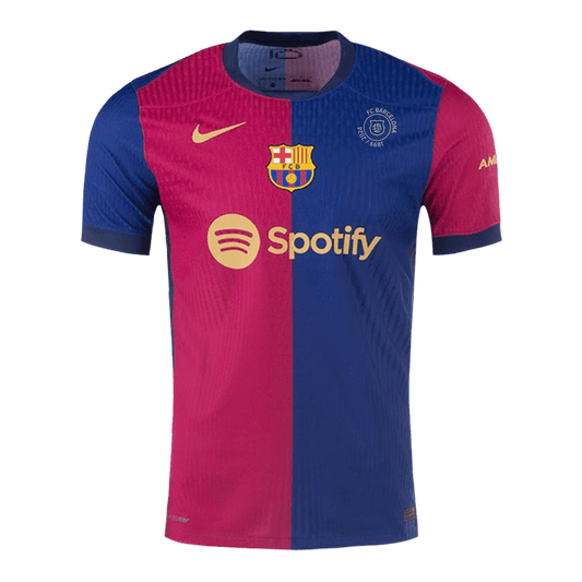 Player Version Barcelona Home  Soccer Jersey 2024/25 - 125th Anniversary Top Dresy Shop