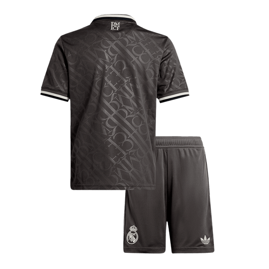 Kid's Real Madrid Third Away  Soccer Jersey Kit(Jersey+Shorts) 2024/25 Top Dresy Shop