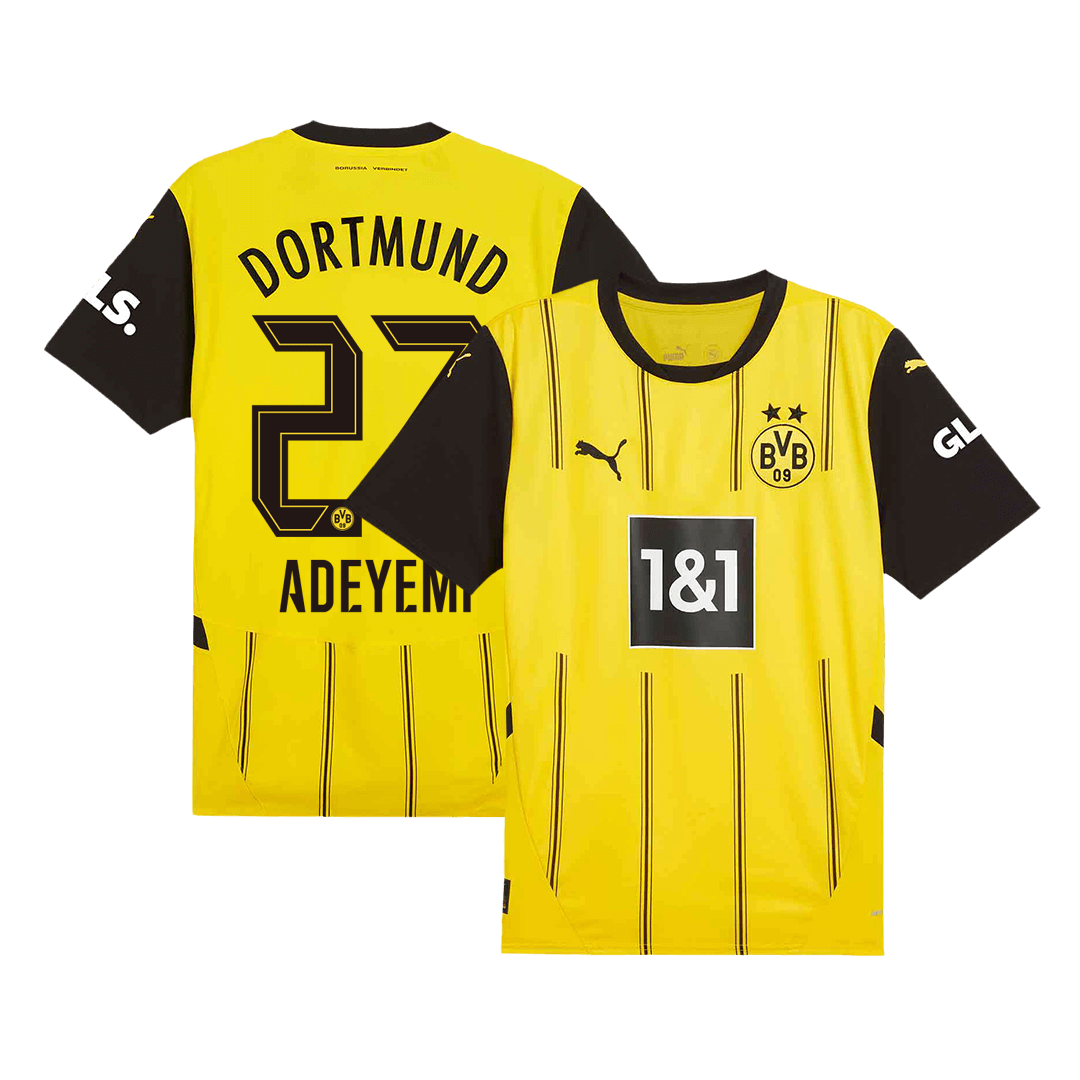 ADEYEMI #27 Borussia Dortmund Home  Soccer Jersey 2024/25 Top Dresy Shop