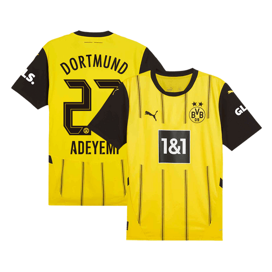ADEYEMI #27 Borussia Dortmund Home  Soccer Jersey 2024/25 Top Dresy Shop