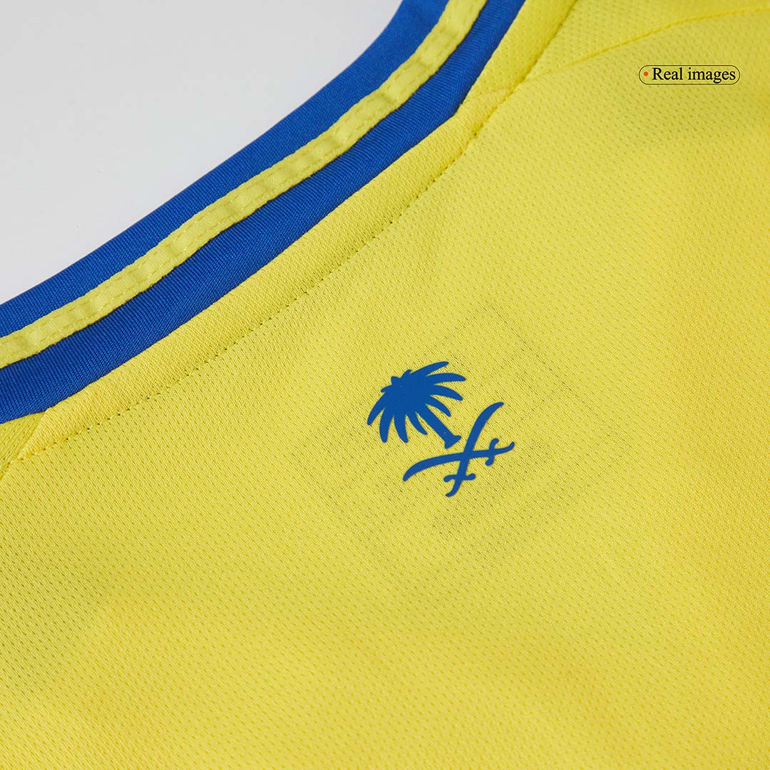 Al Nassr Home  Soccer Jersey 2024/25 Top Soccer Jerseys Store