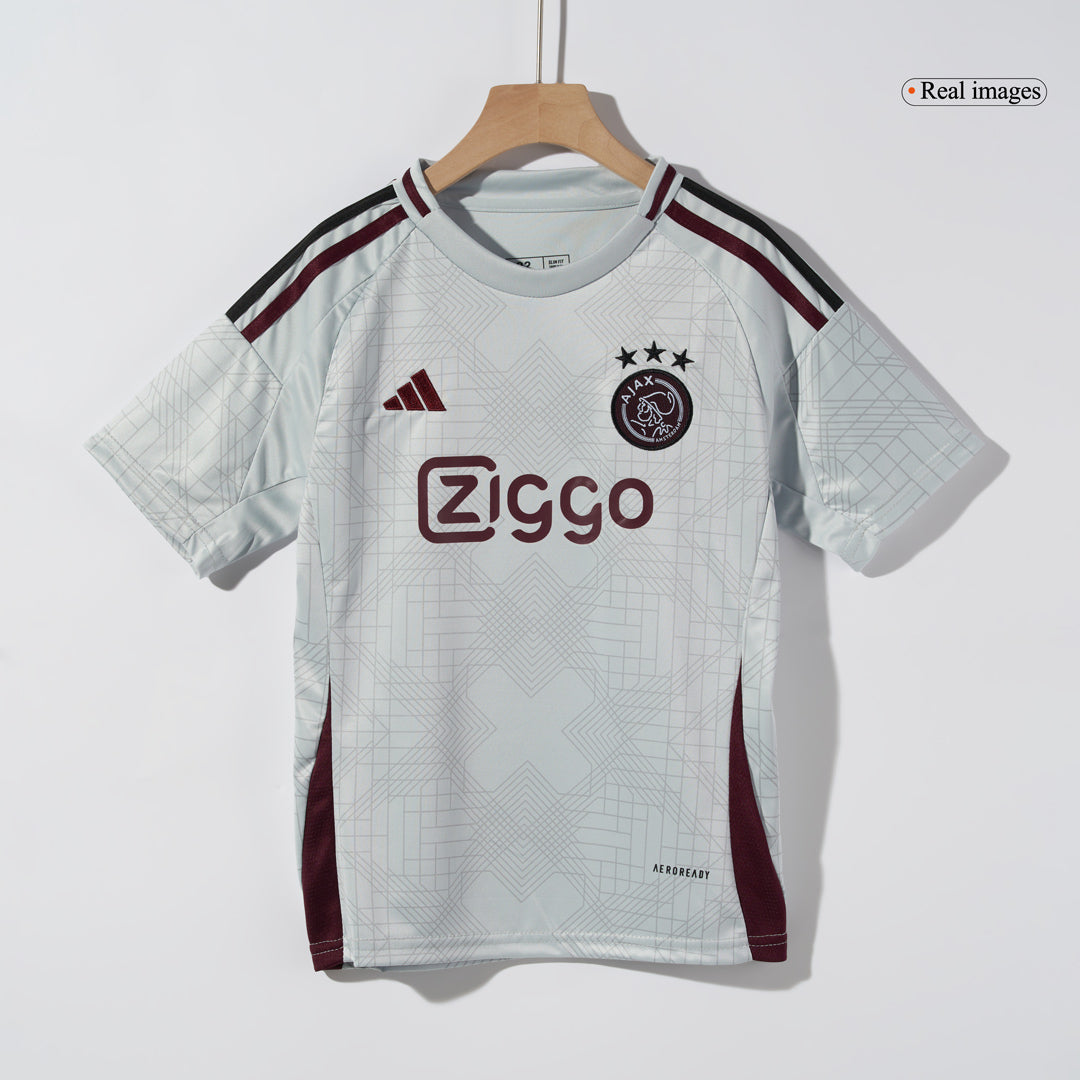 Kid's Ajax Third Away  Soccer Jersey Kit(Jersey+Shorts) 2024/25 Top Dresy Shop