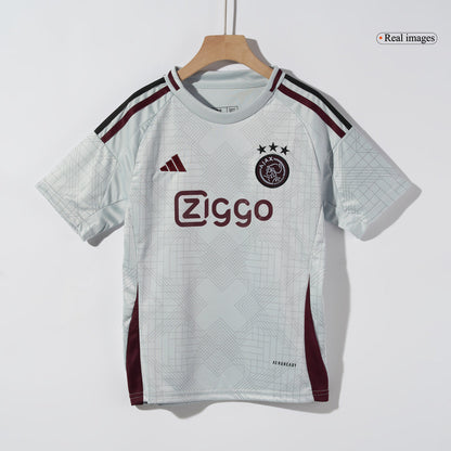 Kid's Ajax Third Away  Soccer Jersey Kit(Jersey+Shorts) 2024/25 Top Dresy Shop
