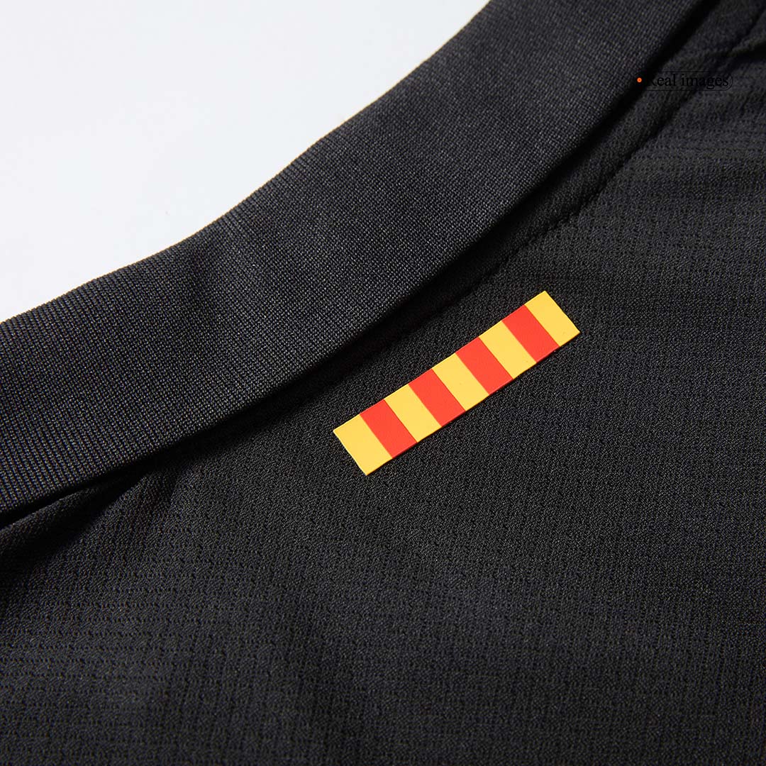 Barcelona Away  Soccer Jersey 2024/25 - Spotify Logo Without Text Top Dresy Shop